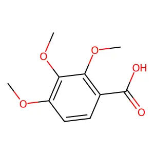 2,3,4-Trimethoxybenzoic acid structure