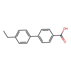 4-(4-Ethylphenyl)benzoic acid structure