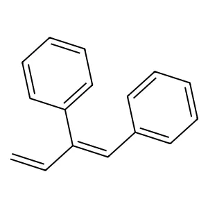 Benzene, 1,1'-(1-ethenyl-1,2-ethenediyl)bis- structure