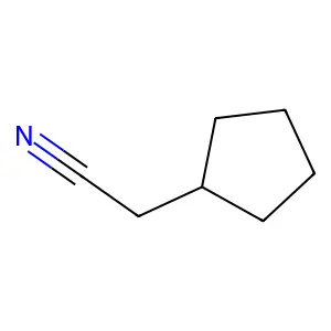 环戊基乙腈 structure