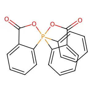 1-Phenyl-1,1'-spirobi[2,1lambda5-benzoxaphosphole]-3,3'-dione structure