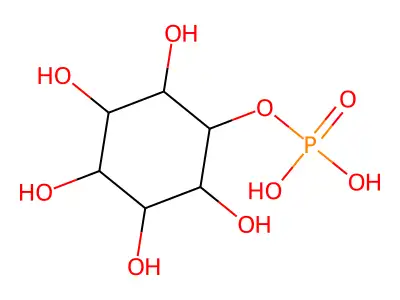 肌醇-1-磷酸二氢酯 structure