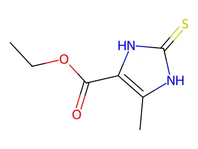 Ethyl 2-mercapto-4-methyl-1H-imidazole-5-carboxylate structure