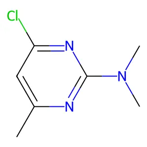 4-氯-N,N,6-三甲基嘧啶-2-胺 structure