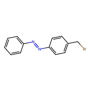 1-[4-(Bromomethyl)phenyl]-2-phenyldiazene structure