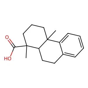 罗汉松-8,11,13-三烯-15-酸 structure