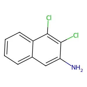 3,4-Dichloro-2-naphthalenamine structure