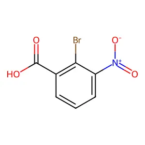 2-Bromo-3-nitrobenzoic acid structure