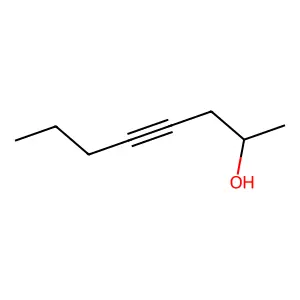Oct-4-yn-2-ol structure