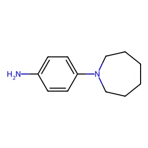 4-(六氢-1H-氮杂环庚-1-基)苯胺 structure