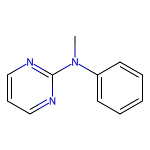 N-Methyl-N-phenyl-2-pyrimidinamine structure