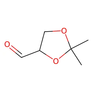 2,2-Dimethyl-1,3-dioxolane-4-carboxaldehyde structure