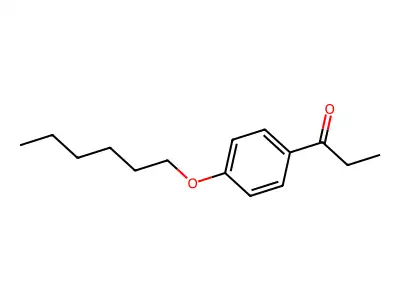 4'-Hexyloxyacetophenone structure