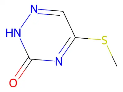 5-(Methylthio)-2,3-dihydro-1,2,4-triazin-3-one structure