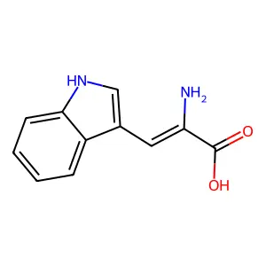 alpha,beta-Didehydrotryptophan structure