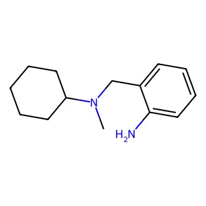 2-氨基-N-环己基-N-甲基苄胺 structure