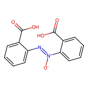 (2-Carboxyphenyl)-(2-carboxyphenyl)imino-oxidoazanium structure