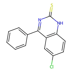 6-chloro-4-phenylquinazoline-2-thiol structure