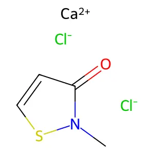 2-甲基-4-异噻唑啉-3-酮氯化钙 structure