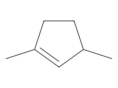 1,3-Dimethylcyclopentene structure
