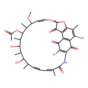 3-Bromorifamycins structure