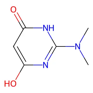 2-(Dimethylamino)-4,6-pyrimidinediol structure