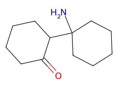 1'-Amino-1,1'-bi(cyclohexyl)-2-one structure