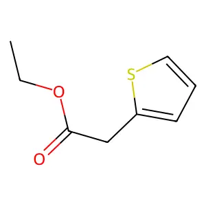 Ethyl 2-thienylacetate structure