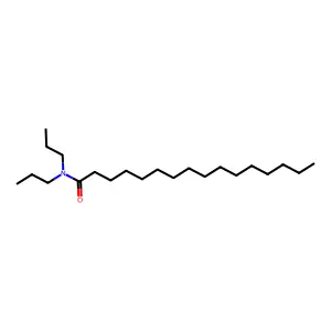 N,N-二丙基十六酰胺 structure