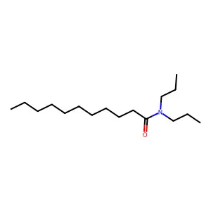 N,N-二丙基十一酰胺 structure