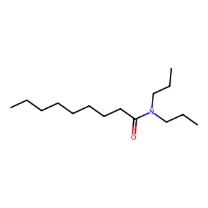 N,N-二丙基壬酰胺 structure