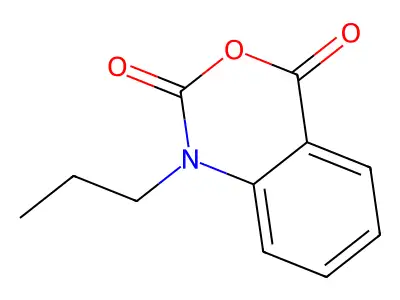 N-propylisatoic anhydride structure