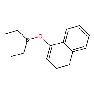 3,4-Dihydronaphthalen-1-yloxy(diethyl)borane structure