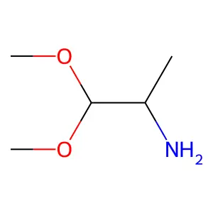 2,2-二甲氧基-1-甲基乙胺 structure