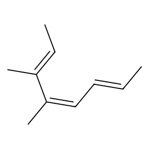 3,4-Dimethyl-2,4,6-octatriene structure