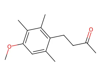 4-(4-Methoxy-2,3,6-trimethylphenyl)butan-2-one structure