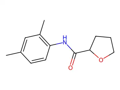 N-(2,4-dimethylphenyl)tetrahydro-2-furancarboxamide structure