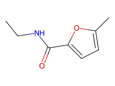 N-ethyl-5-methylfuran-2-carboxamide structure