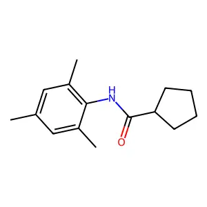 N-(2,4,6-三甲基苯基)环戊烷甲酰胺 structure