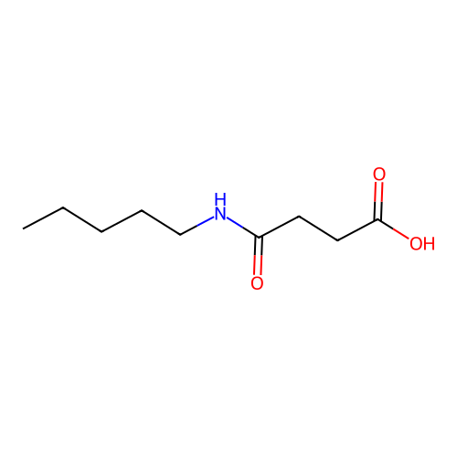 4-Oxo-4-(pentylamino)butanoic acid structure