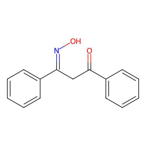 3-Hydroxyimino-1,3-diphenylpropan-1-one structure
