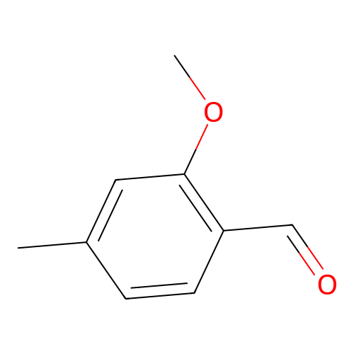 2-Methoxy-4-methylbenzaldehyde structure