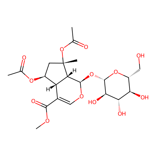 Acetylbarlerin structure