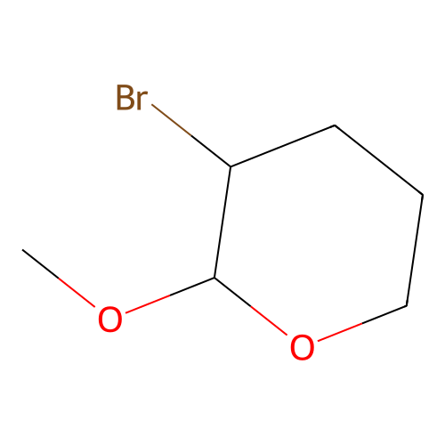 3-Bromo-2-methoxytetrahydro-2h-pyran structure