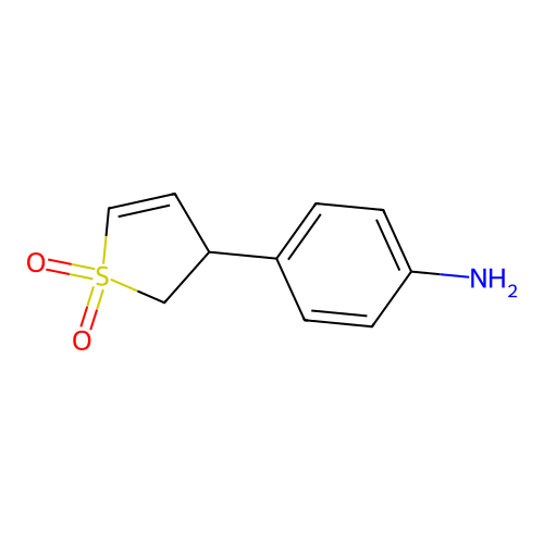 3-(4-Aminophenyl)-4-sulfolene structure