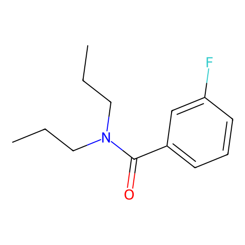 3-fluoro-N,N-dipropylbenzamide structure