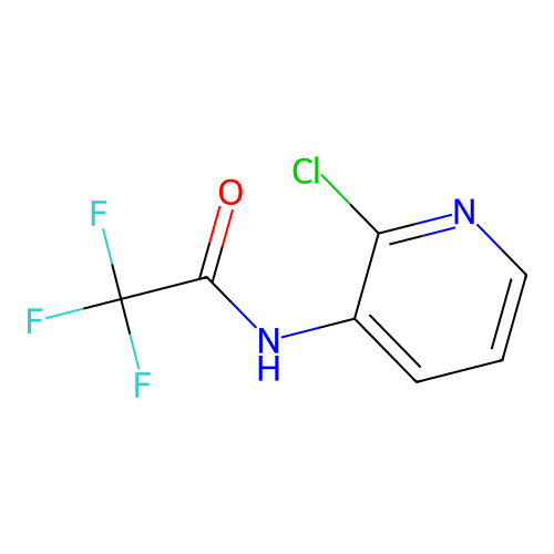 N-(2-Chloropyridin-3-yl)trifluoroacetamide structure