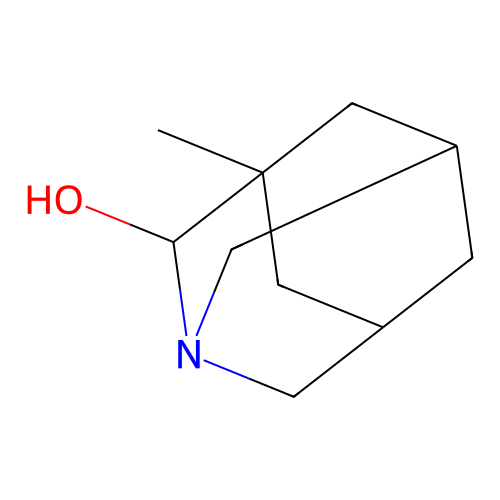 3-Methyl-1-azatricyclo[3.3.1.13,7]decan-2-ol structure