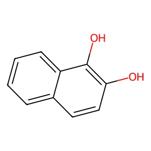 1,2-Dihydroxynaphthalene structure