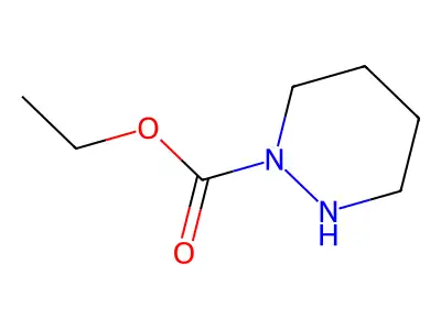 1(2H)-Pyridazinecarboxylic acid, tetrahydro-, ethyl ester structure